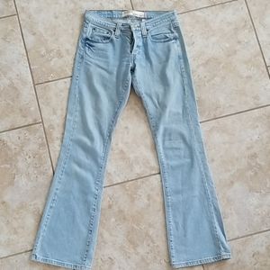 Levi's boot cut jeans